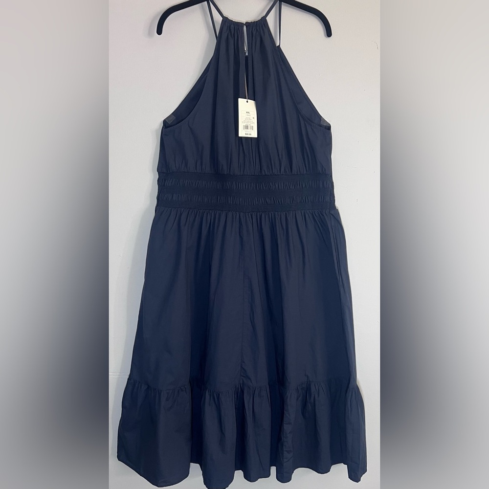 Navy Blue Maxi Dress